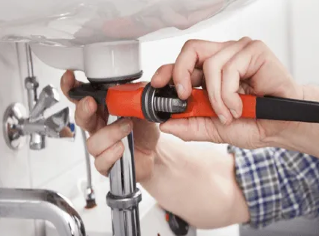 Plumbing repair work