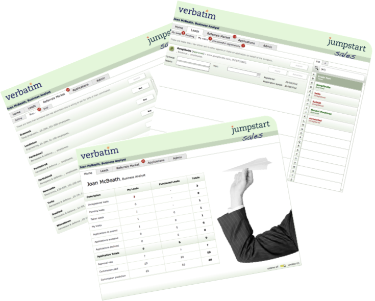 Jumpstart FileMaker system, composite overview