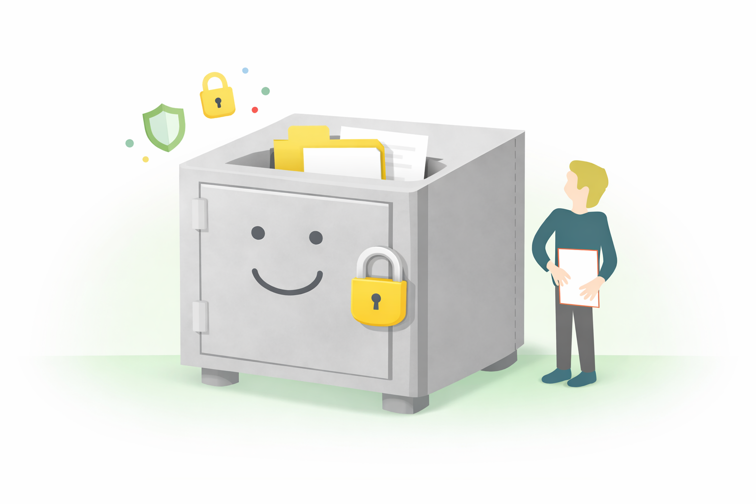 Your data is kept safe and secure